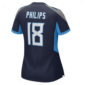 Kyle Philips Tennessee Titans Nike Women's Game Player Jersey - Navy