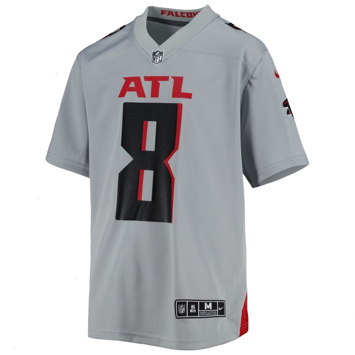 Kyle Pitts Atlanta Falcons Nike Youth Inverted Game Jersey - Gray