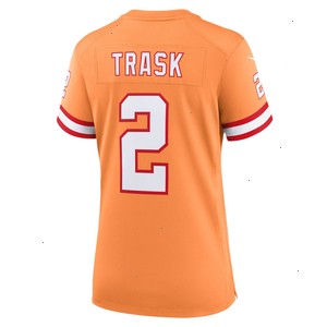 Kyle Trask Tampa Bay Buccaneers Nike Women's Throwback Game Jersey - Orange