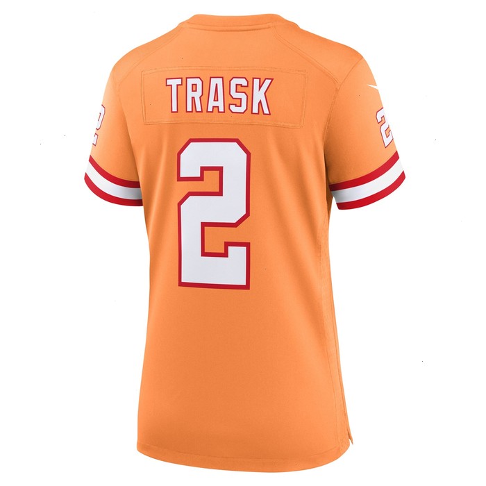 Kyle Trask Tampa Bay Buccaneers Nike Women's Throwback Game Jersey - Orange