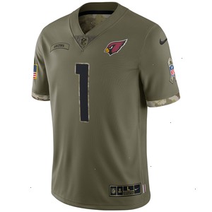 Kyler Murray Arizona Cardinals Nike 2022 Salute To Service Limited Jersey - Olive