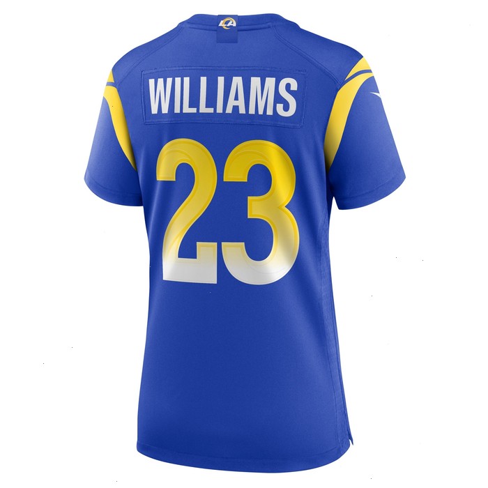 Kyren Williams Los Angeles Rams Nike Women's Game Player Jersey - Royal