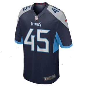 Kyron Brown Tennessee Titans Nike Home Game Player Jersey - Navy