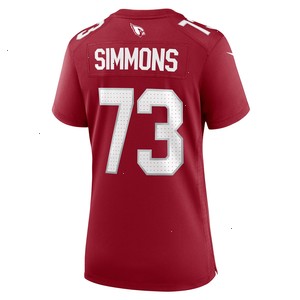 Lachavious Simmons Arizona Cardinals Nike Women's Team Game Jersey - Cardinal