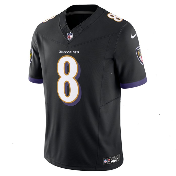 Lamar Jackson Baltimore Ravens Nike Vapor F.U.S.E. Limited Jersey - Black