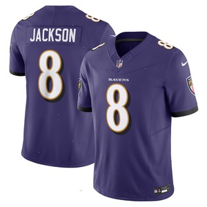 Lamar Jackson Baltimore Ravens Nike Vapor F.U.S.E. Limited Jersey - Purple V1