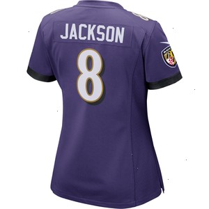 Lamar Jackson Baltimore Ravens Nike Women's Game Player Jersey - Purple