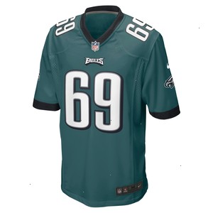 Landon Dickerson Philadelphia Eagles Nike Game Player Jersey - Midnight Green