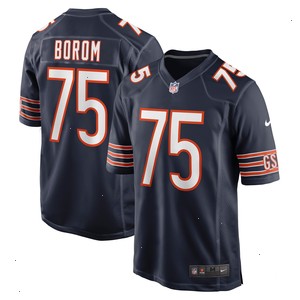 Larry Borom Chicago Bears Nike Game Jersey - Navy