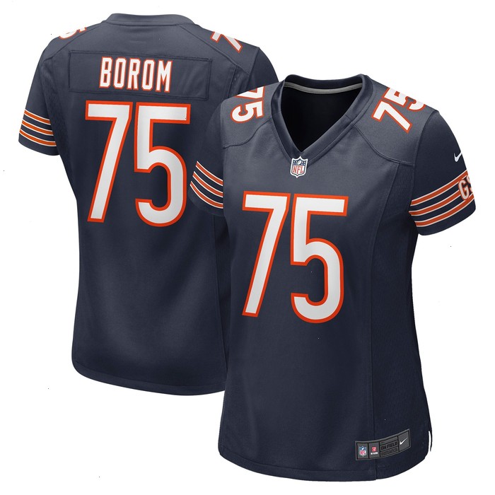 Larry Borom Chicago Bears Nike Women's Game Jersey - Navy