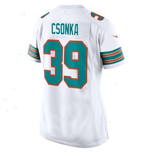 Larry Csonka Miami Dolphins Nike Retired Player Jersey - White