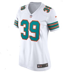 Larry Csonka Miami Dolphins Nike Women's Retired Player Jersey - White