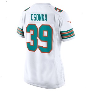 Larry Csonka Miami Dolphins Nike Women's Retired Player Jersey - White