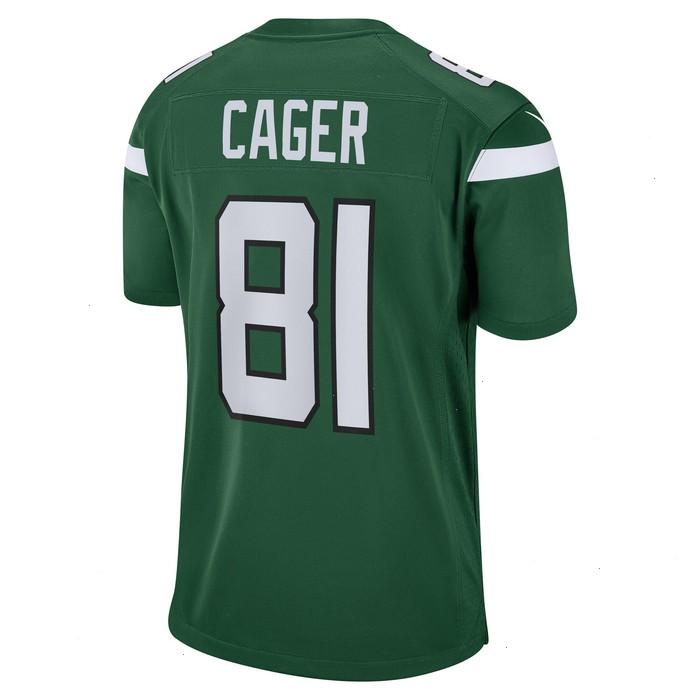 Lawrence Cager New York Jets Nike Team Game Player Jersey - Gotham Green