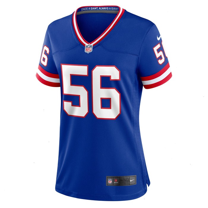 Lawrence Taylor New York Giants Nike Women's Classic Retired Player Game Jersey - Royal