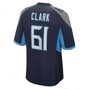 Le'Raven Clark Tennessee Titans Nike Home Game Player Jersey - Navy