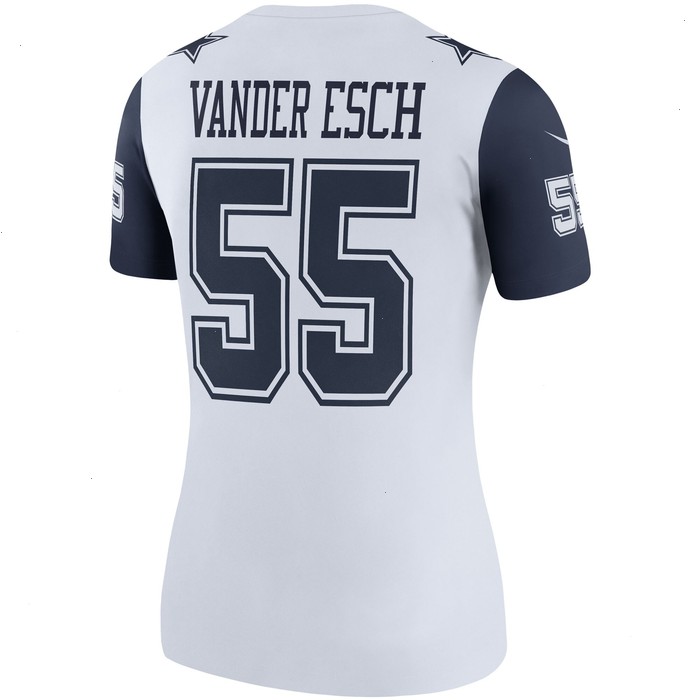 Leighton Vander Esch Dallas Cowboys Nike Women's Color Rush Legend Player Jersey - White