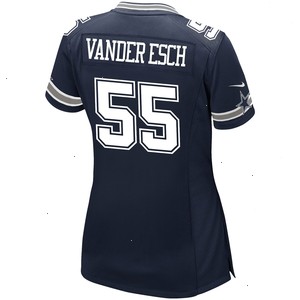 Leighton Vander Esch Dallas Cowboys Nike Women's Game Player Jersey - Navy