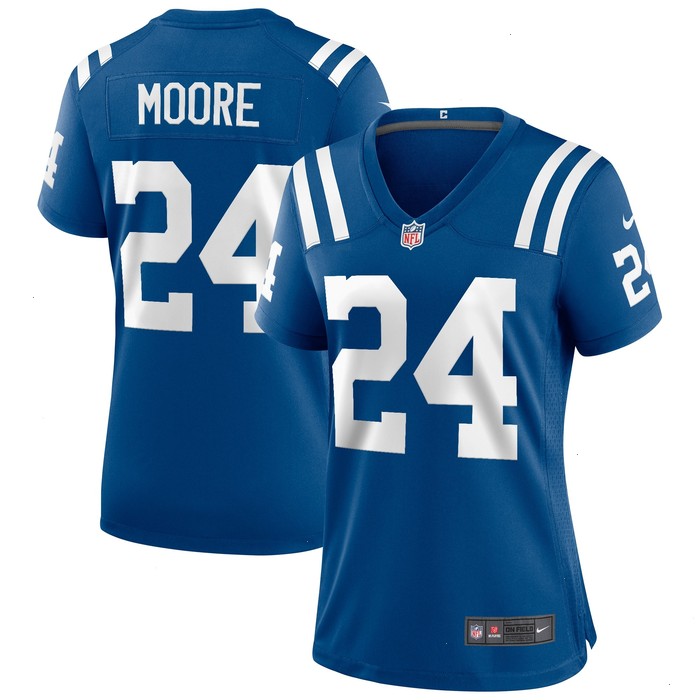 Lenny Moore Indianapolis Colts Nike Women's Game Retired Player Jersey - Royal