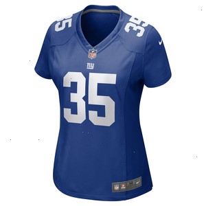 Leonard Johnson New York Giants Nike Women's Game Player Jersey - Royal