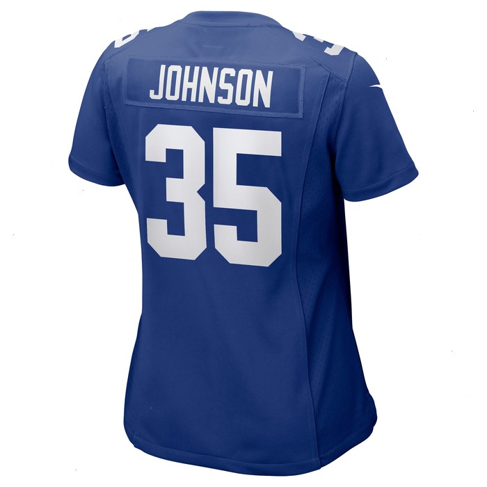 Leonard Johnson New York Giants Nike Women's Game Player Jersey - Royal