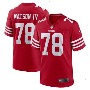 Leroy Watson San Francisco 49ers Nike Team Game Jersey - Scarlet