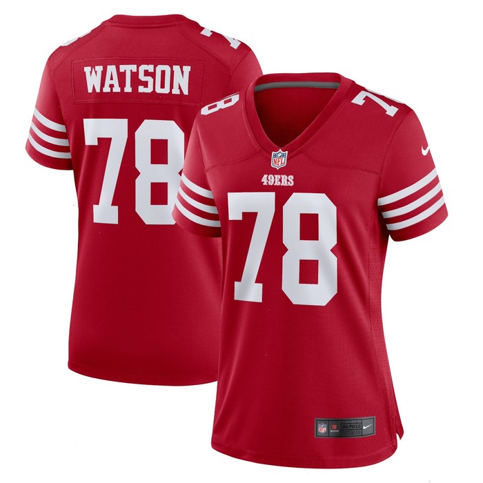 Leroy Watson San Francisco 49ers Nike Women's Home Game Player Jersey - Scarlet