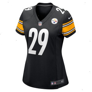 Levi Wallace Pittsburgh Steelers Nike Women's Game Player Jersey - Black