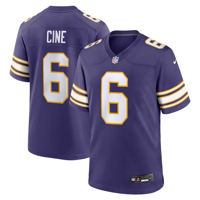 Lewis Cine Minnesota Vikings Nike Classic Player Game Jersey - Purple