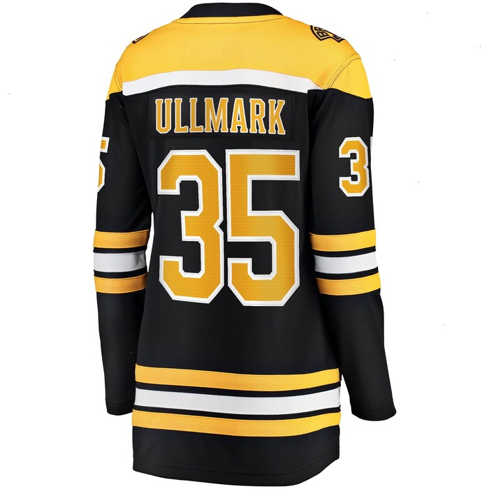 Linus Ullmark Boston Bruins Fanatics Branded Women's Home Breakaway Player Jersey - Black