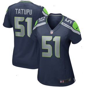 Lofa Tatupu Seattle Seahawks Nike Women's Game Retired Player Jersey - College Navy