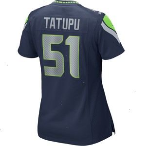 Lofa Tatupu Seattle Seahawks Nike Women's Game Retired Player Jersey - College Navy