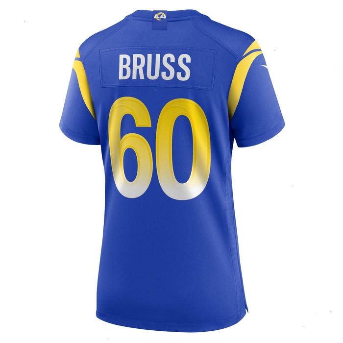 Logan Bruss Los Angeles Rams Nike Women's Game Player Jersey - Royal