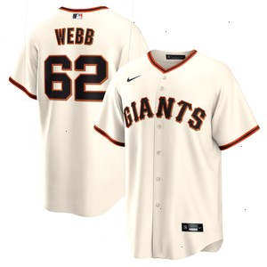 Logan Webb San Francisco Giants Nike Replica Player Jersey - White