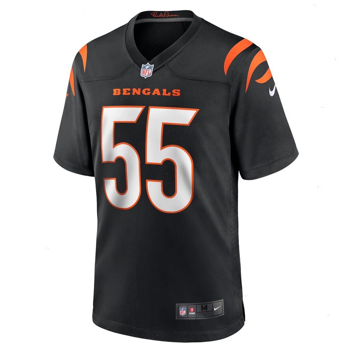 Logan Wilson Cincinnati Bengals Nike Game Jersey - Black