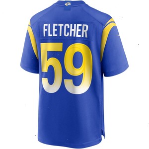 London Fletcher Los Angeles Rams Nike Game Retired Player Jersey - Royal