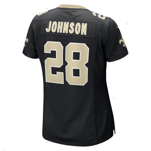 Lonnie Johnson New Orleans Saints Nike Women's Game Player Jersey - Black