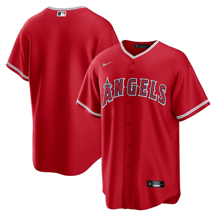 Los Angeles Angels Nike Alternate Replica Team Jersey - Red