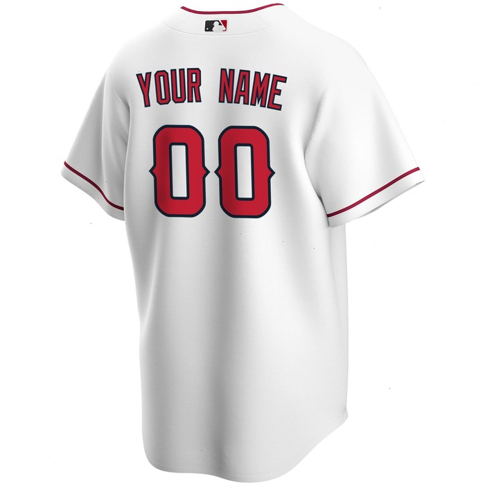 Los Angeles Angels Nike Home Replica Custom Jersey - White