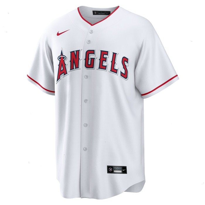 Los Angeles Angels Nike Home Replica Team Jersey - White