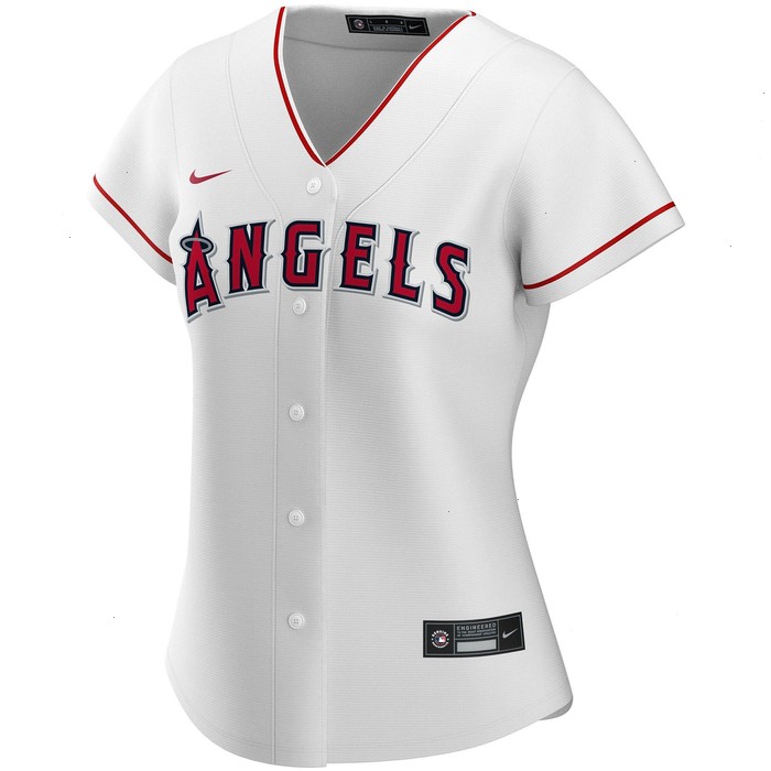 Los Angeles Angels Nike Women's Home Replica Custom Jersey - White