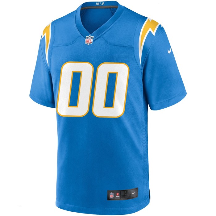 Los Angeles Chargers Nike Custom Game Jersey - Powder Blue