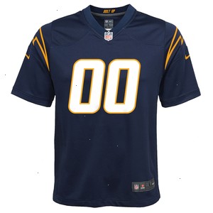 Los Angeles Chargers Nike Youth Alternate Custom Game Jersey - Navy