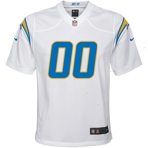 Los Angeles Chargers Nike Youth Custom Game Jersey - White