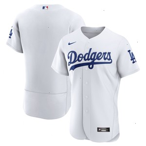 Los Angeles Dodgers Nike Home Authentic Team Jersey - White