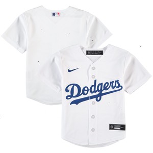 Los Angeles Dodgers Nike Preschool Home Replica Team Jersey - White