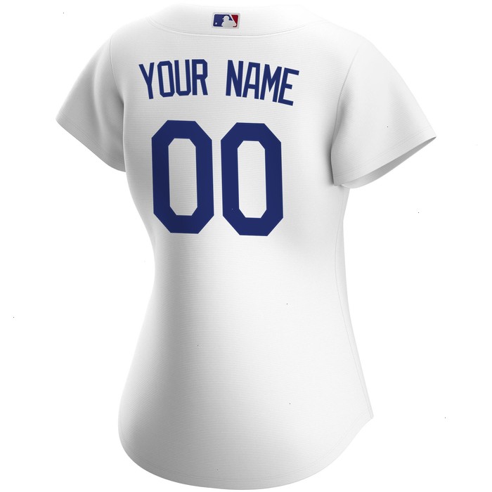 Los Angeles Dodgers Nike Women's Home Replica Custom Jersey - White