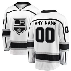 Los Angeles Kings Fanatics Branded Away Breakaway Custom Jersey - White