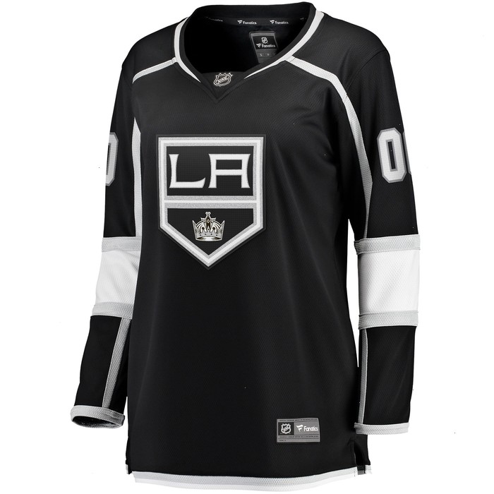 Los Angeles Kings Fanatics Branded Women's 2020/21 Home Breakaway Custom Jersey - Black