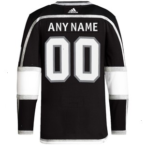 Los Angeles Kings adidas Home Primegreen Authentic Pro Custom Jersey - Black